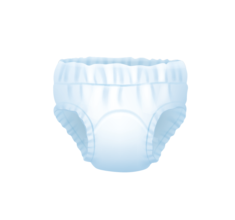 Adult pull-up diaper